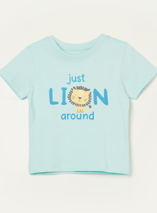 FAME FOREVER Boys Lion King Print T-shirt